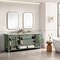 James Martin Vanities Breckenridge 72in Double Vanity, Smokey Celadon w/ 3 CM Arctic Fall Top 330-V72-SC-3AF - alternate 7